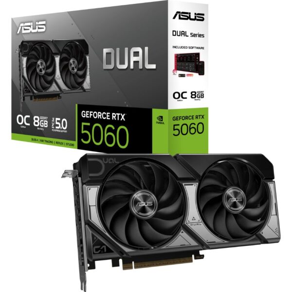 ASUS Dual GeForce RTX 5060 8GB GDDR7 OC Edition [DUAL-RTX5060-O8G]