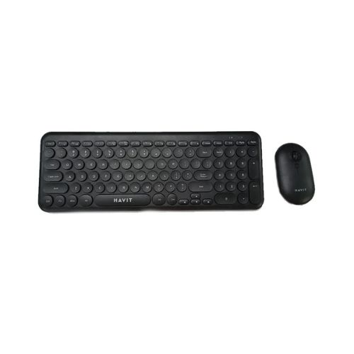 COMBO TECLADO+MOUSE INALAMBRICO HAVIT KB254GCM NEGRO