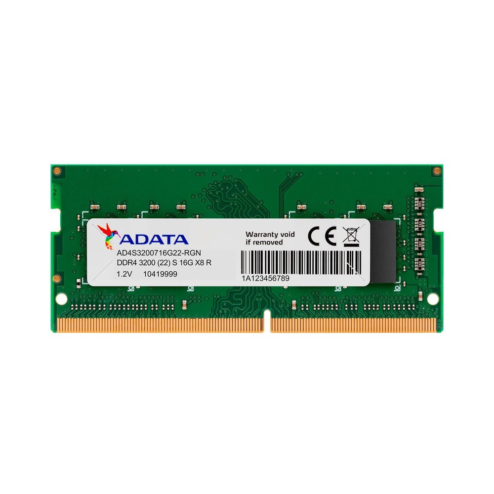 A-DATA-AD4S320016G22-SGN-1-x-16GB-SO-DIMM-DDR4-3200