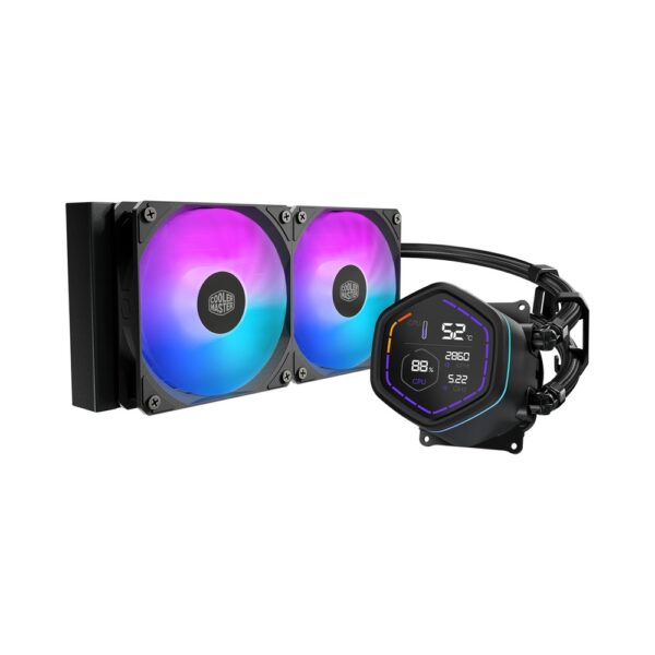 Cooler Master MasterLiquid Core Nex Digital 240 ARGB Black [MLX-D24M-A18PA-RD]